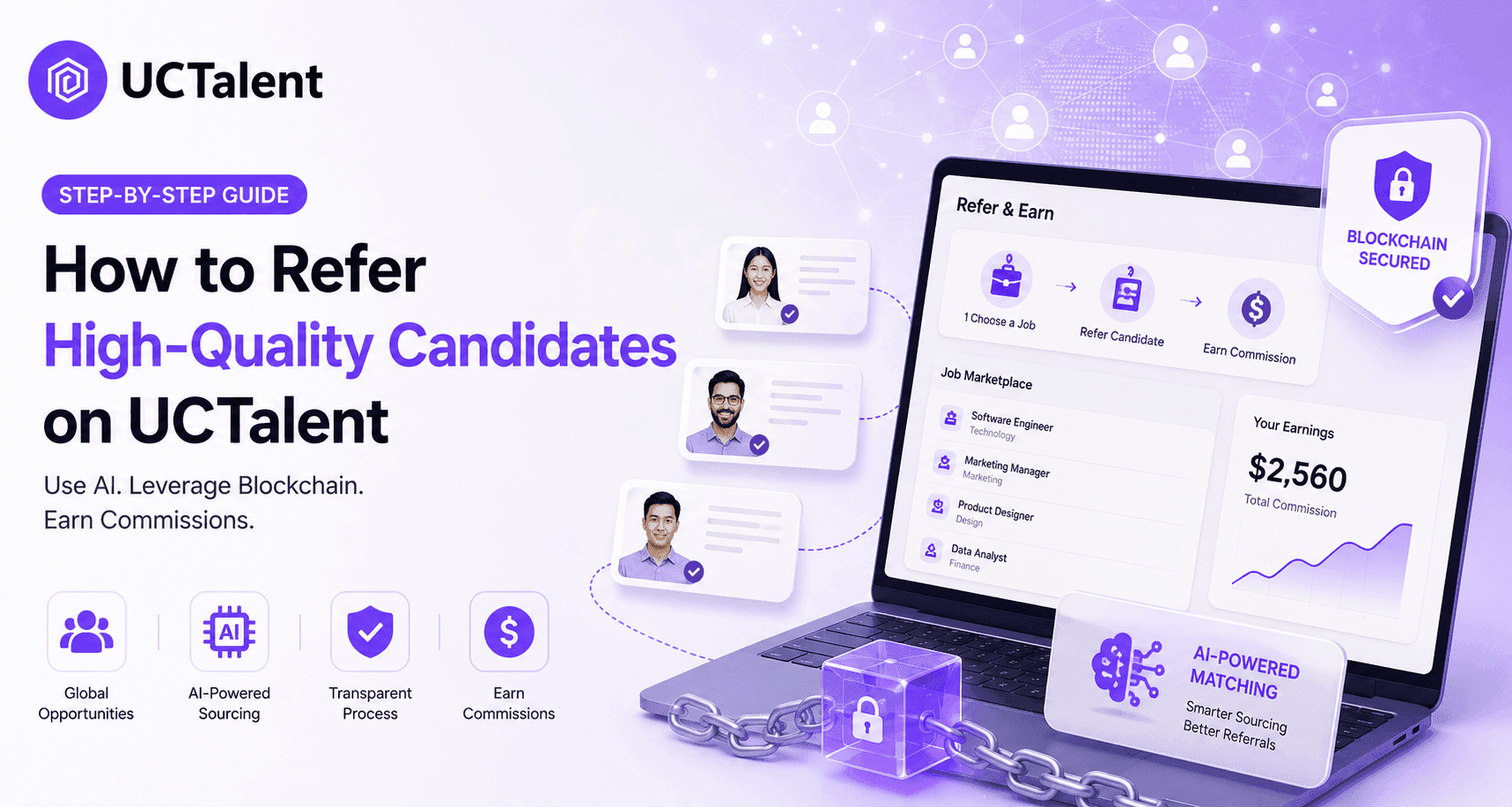 How to Refer High-Quality Candidates and Earn on UCTalent